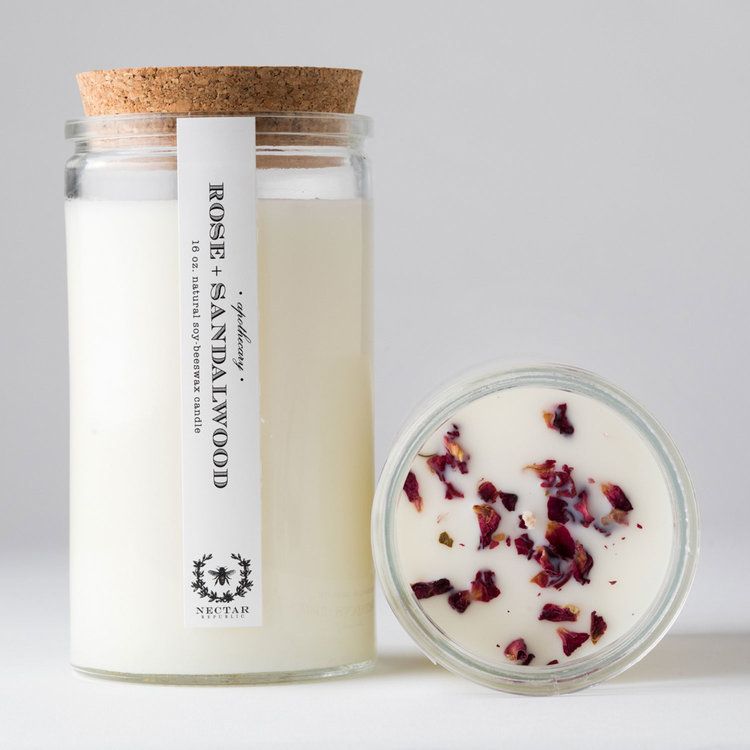 Nectar Republic Apothecary Candle- 16 Ounce